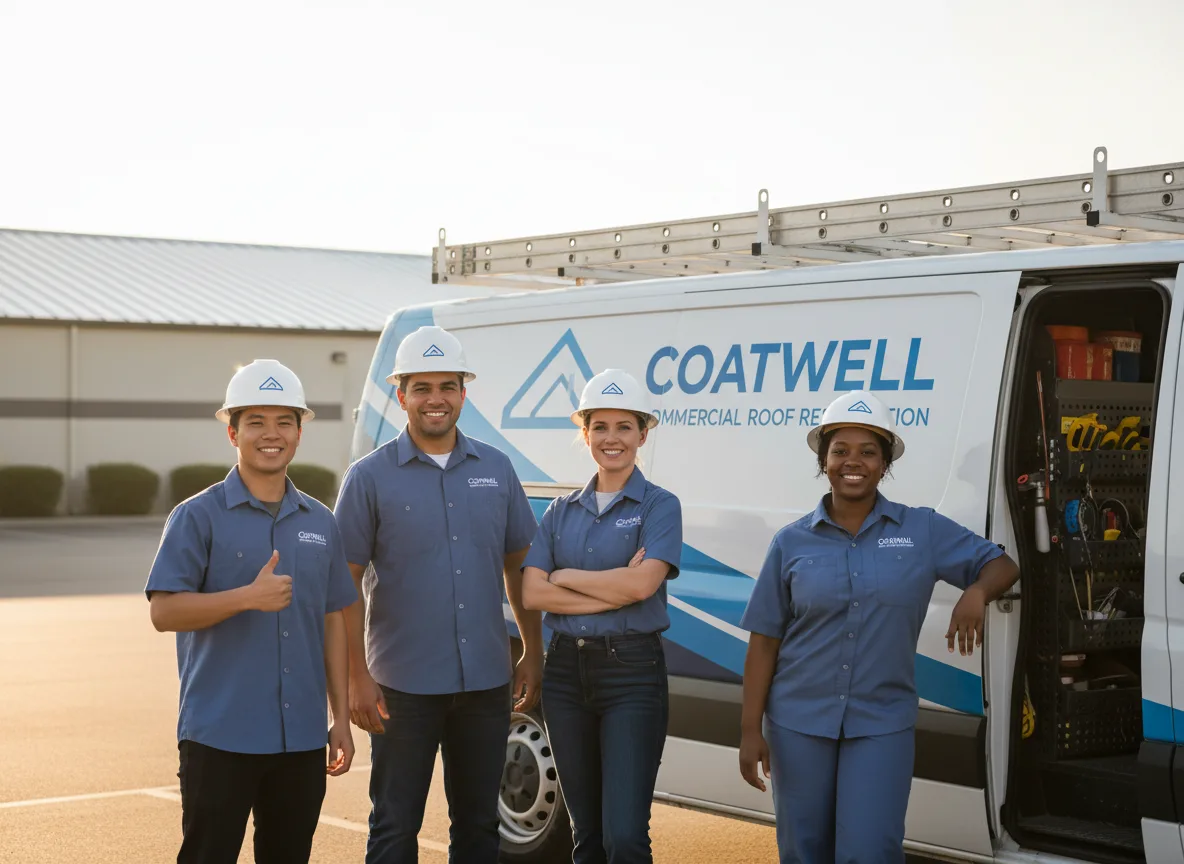 Commercial roof coating company in Jamestown, KS